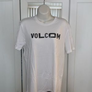 VOLCOM White Short Sleeve T-Shirt